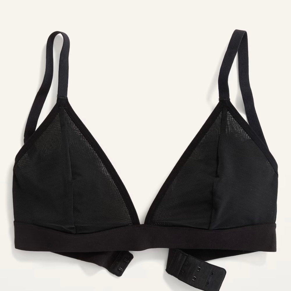 Mesh V-Neck Bralette Top NWT